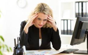 Stock photo of a businesswoman.