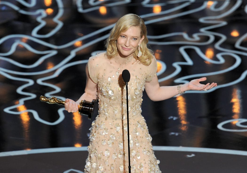 Cate Blanchett won best actress for her role in Blue Jasmine.