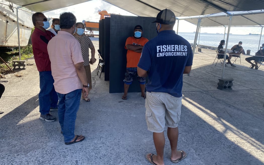 Plans for the vaccine program for fishermen to continue on a weekly basis