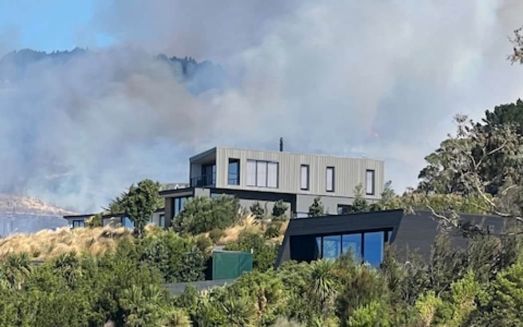 Day 1 of Port Hills fire
