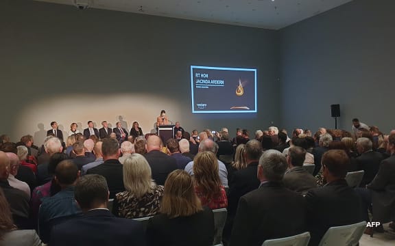 Jacinda Ardern launches energy centre in Taranaki.