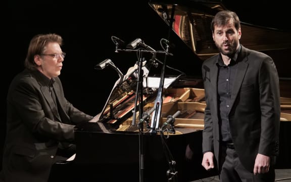 Holge Falk & Hilko Dumno in Heidelberg