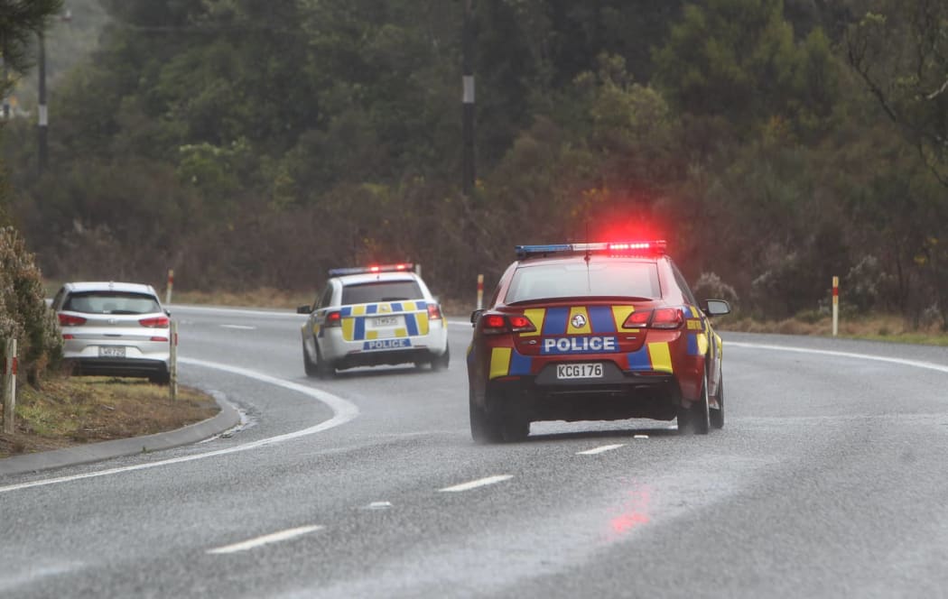 Emergency services respond to a bus crash near Rotorua. Photo: Ben Fraiser

Rotorua Daily Post 04 September 2019