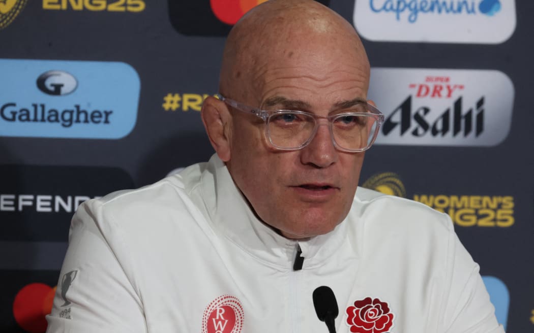 England women's rugby head coach, John Mitchell,