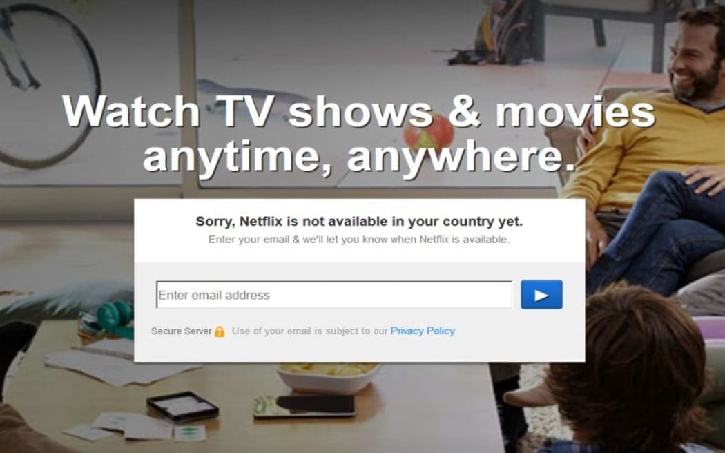 Slingshot and Orcon run a service to give New Zealanders access to websites such as Netflix.
