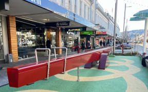 A seesaw installed on Dunedin's George Street has drawn attention for its price tag.