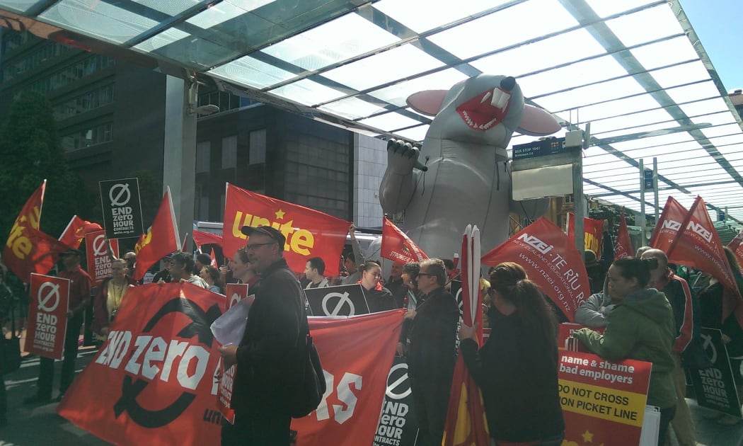 Zero Hours protest