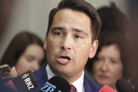 National Party leader Simon Bridges.