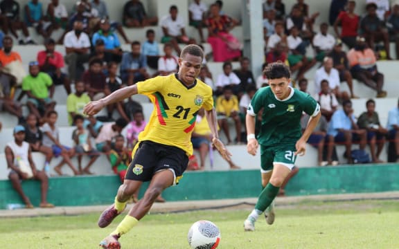 Vanuatu looked slick when they employed their short passing game.
