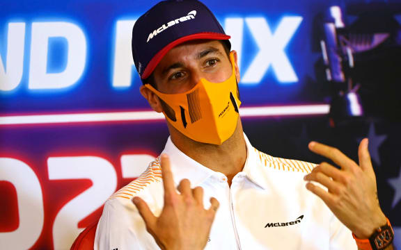 McLaren driver Daniel Ricciardo.