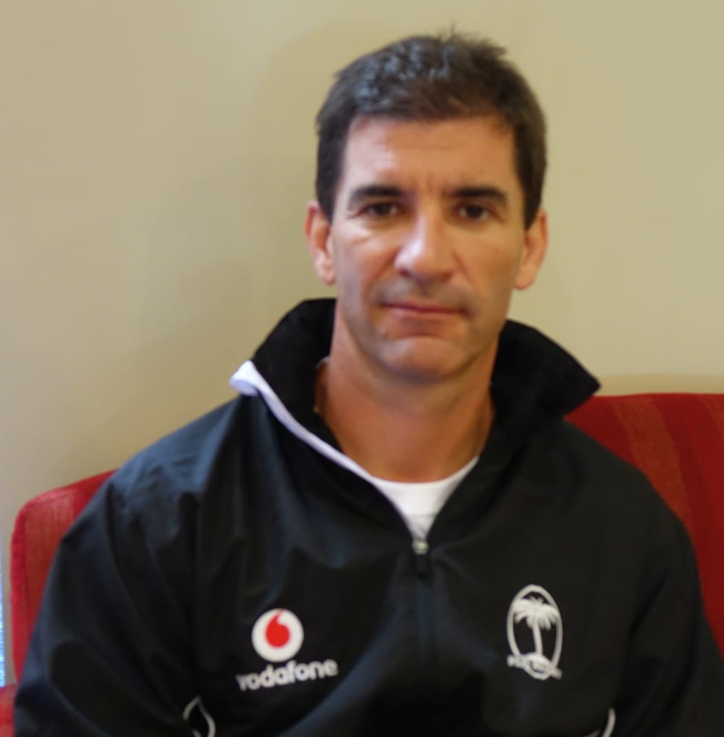 Fiji sevens coach Gareth Baber.