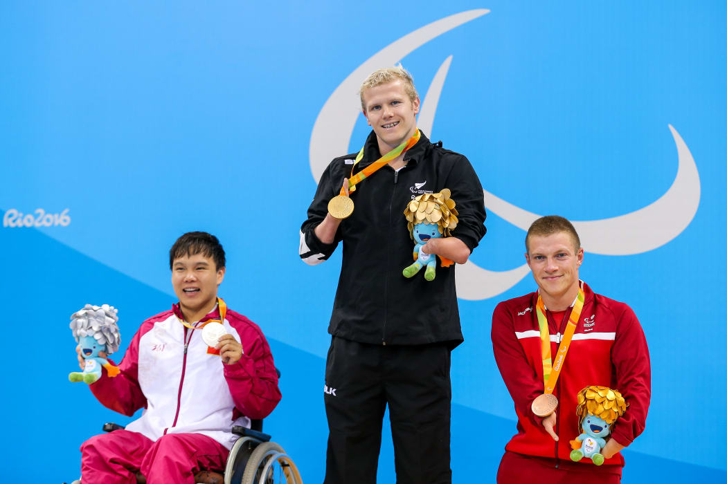 Cameron Leslie at the 2016 Rio Paralympic Games