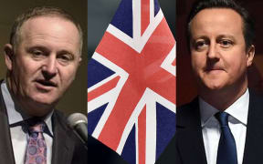 John Key and David Cameron.