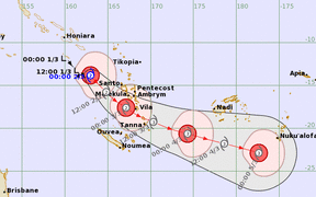 Cyclone Kevin formed on Thursday to the North West of Vanuatu. The Category 2 system is forecast to intensify to a Category 3 over the weekend. March 2023