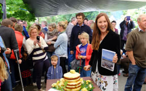 Genevieve King at the book launch