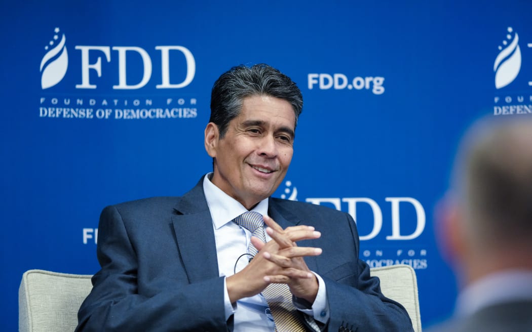 Foundation for Defense of Democracies July 17 2023 Washington DC, President of Palau, Surangel Whipps Jr