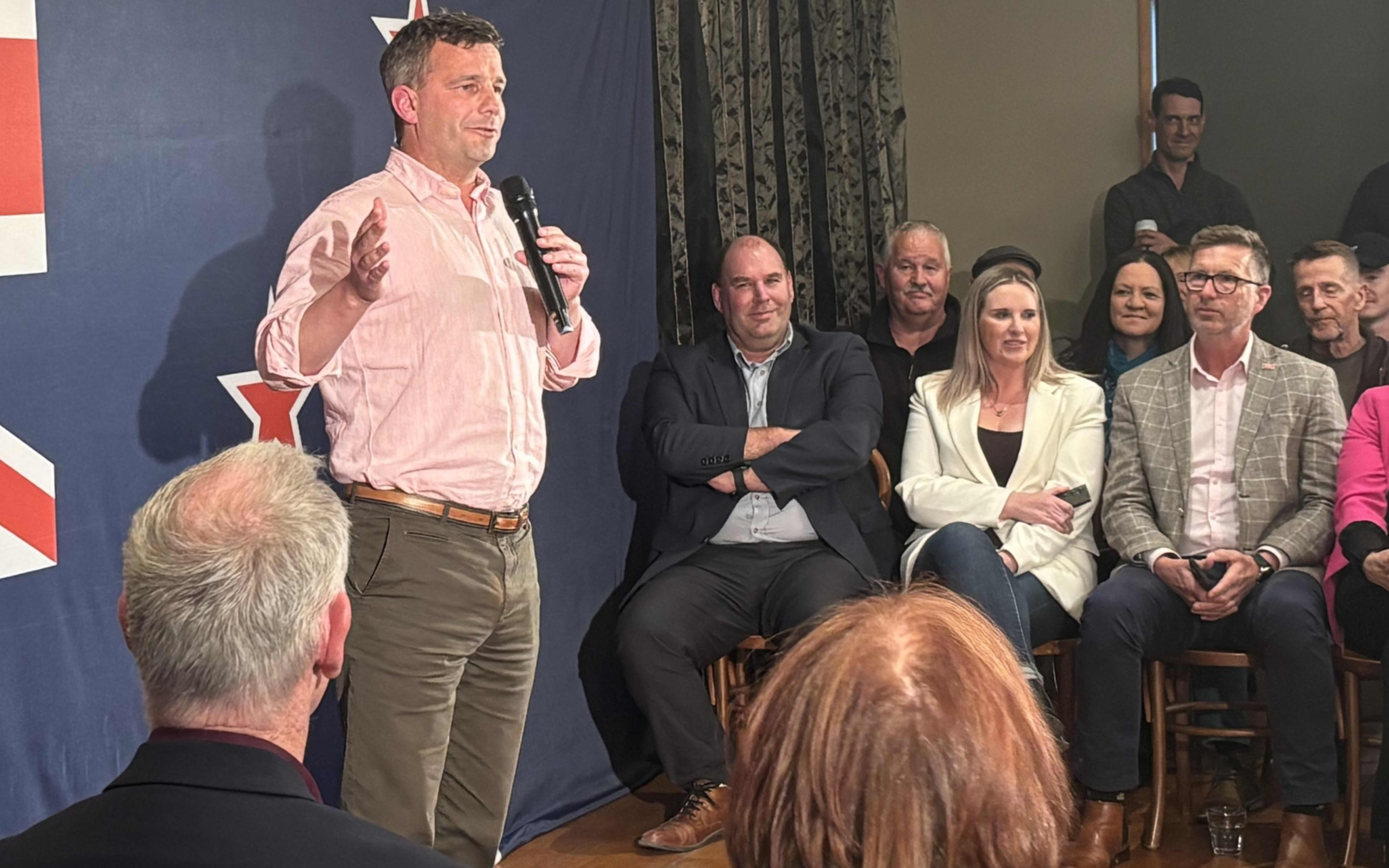 Cover art for David Seymour urges ACT voters to avoid National