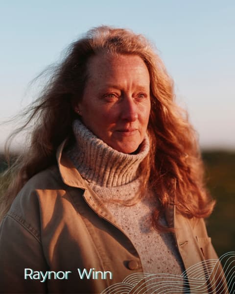 Raynor Winn, author of The Salt Path.