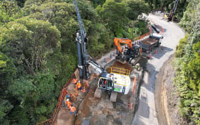 Piling is underway at slip A26.