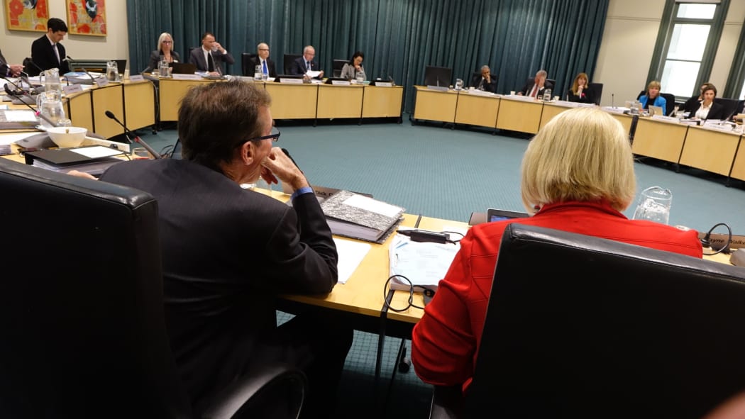 Councillors at today's meeting.