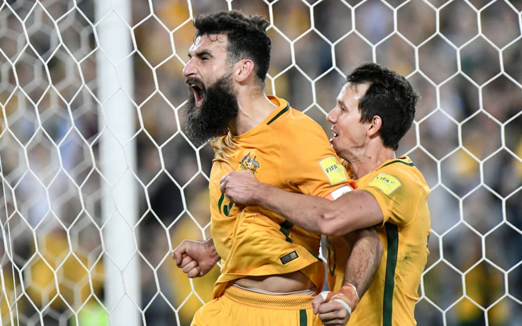 Socceroos captain Mile Jedinak.