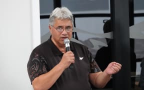 Kaipara mayoral candidate and iwi leader Snow Tane.