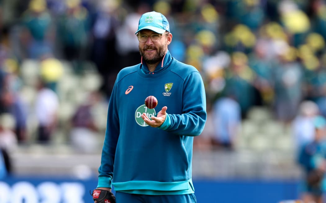 Daniel Vettori the Australia bowling coach.