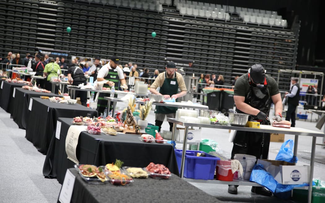 Butchery awards competitors