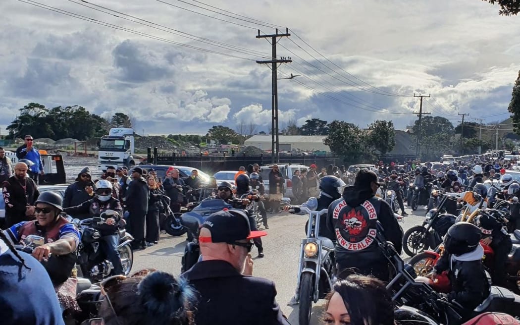 Gang member #39 s funeral: 16 charged with driving offences after