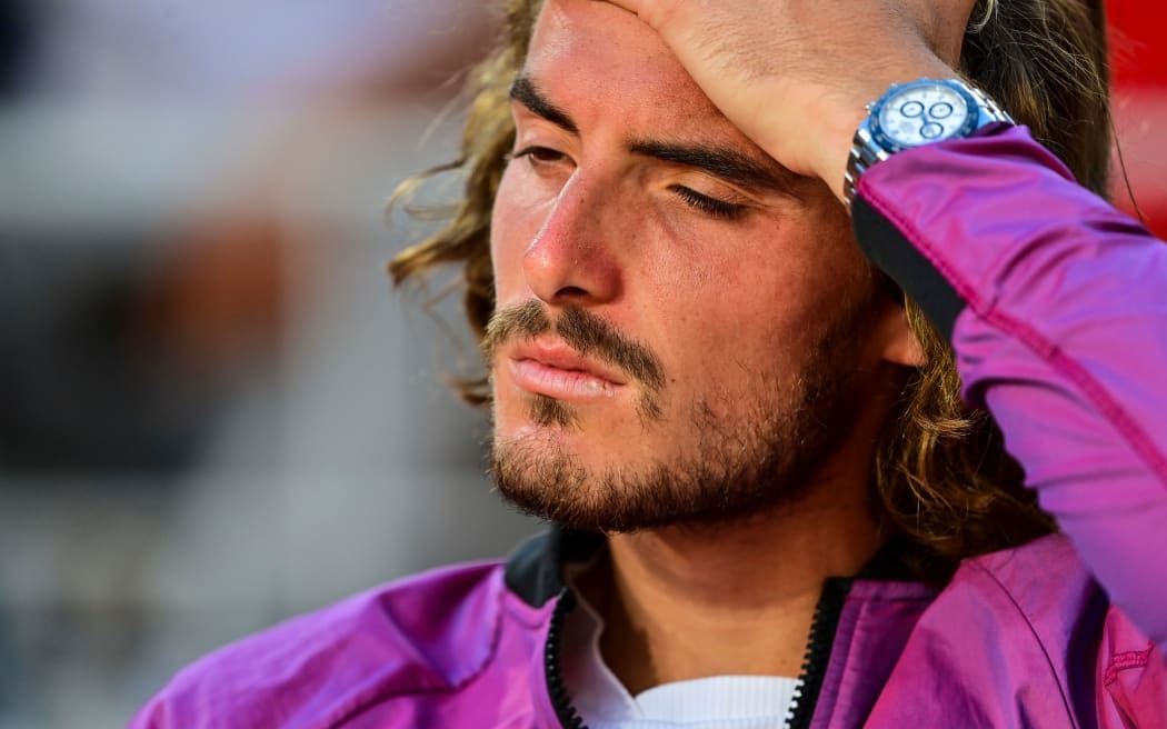 Greek tennis player Stefanos Tsitsipas.