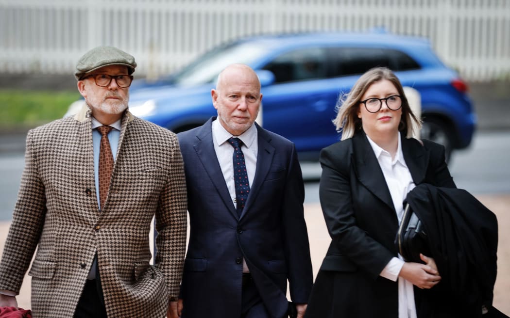 Philip Polkinghorne arrives at the Auckland High Court for the first day of his trial for the murder of his wife Pauline Hanna
New Zealand Herald photograph by Michael Craig 29 July 2024