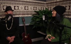 Annie Crummer and her father