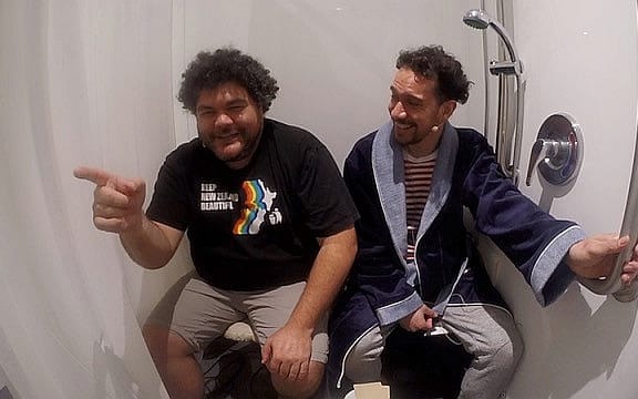 Comic actor Josh Thomson.