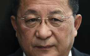 North Korean Foreign Minister Ri Yong-ho.