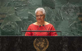 Fiamē Naomi Mata'afa, Prime Minister and Minister for Foreign Affairs and Trade of the Independent State of Samoa, addresses the general debate of the General Assembly’s seventy-eighth session.