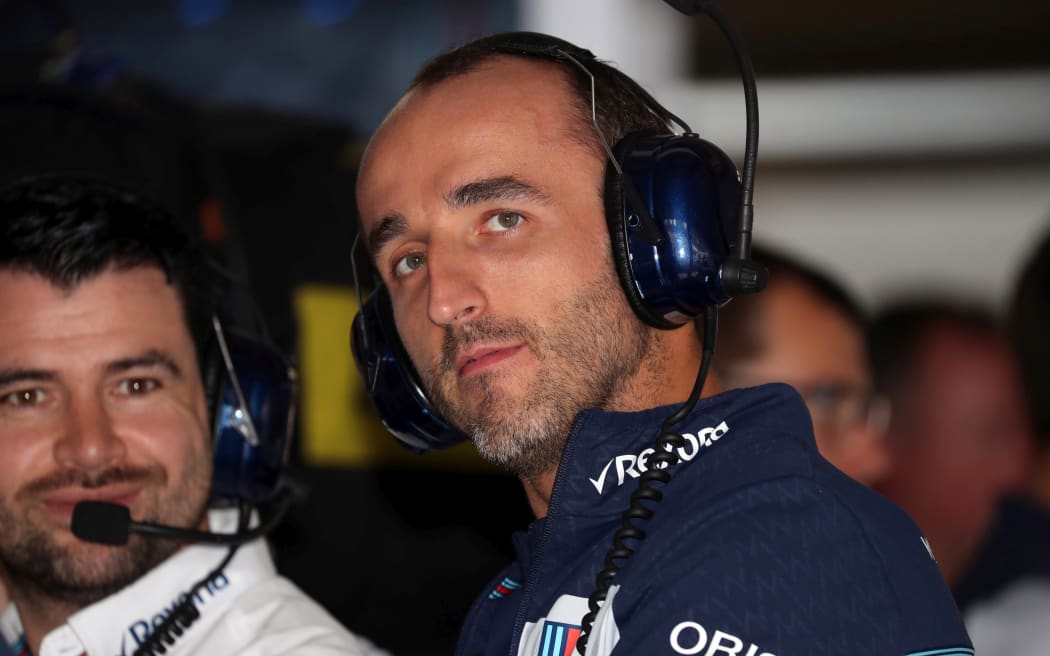 Polish driver Robert Kubica.