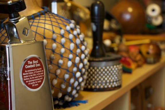 Lord Echo's percussion collection