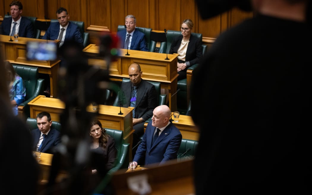 Christopher Luxon in the House for the Crown apology for abuse in State care.