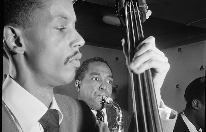 Tommy Potter with Charlie Parker