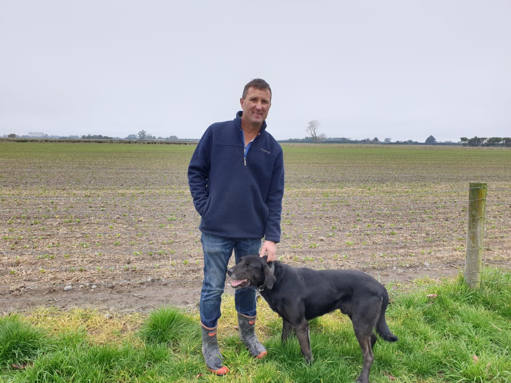 Farmer David Birkett.