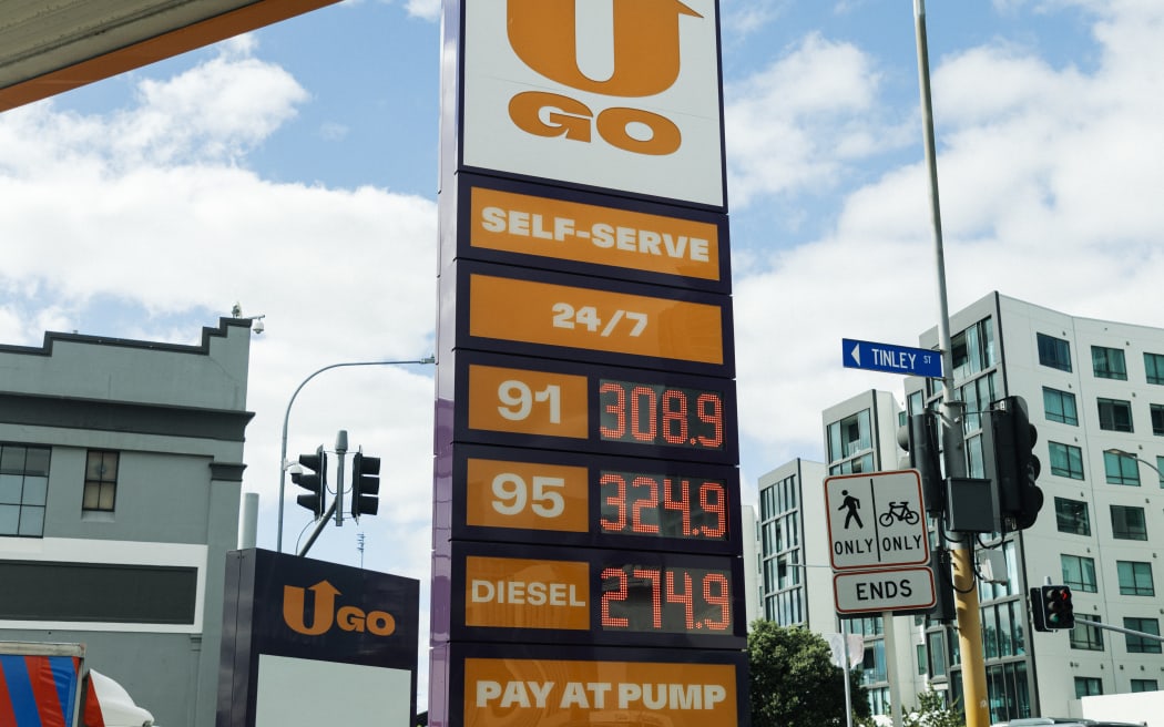 Auckland petrol station