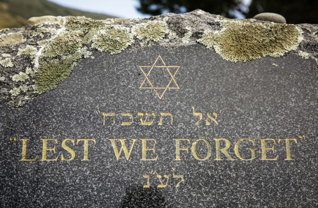 Holocaust Remembrance Day held at Makara Cemetery in Wellington.