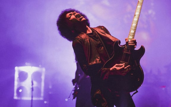 Prince performs in 2015