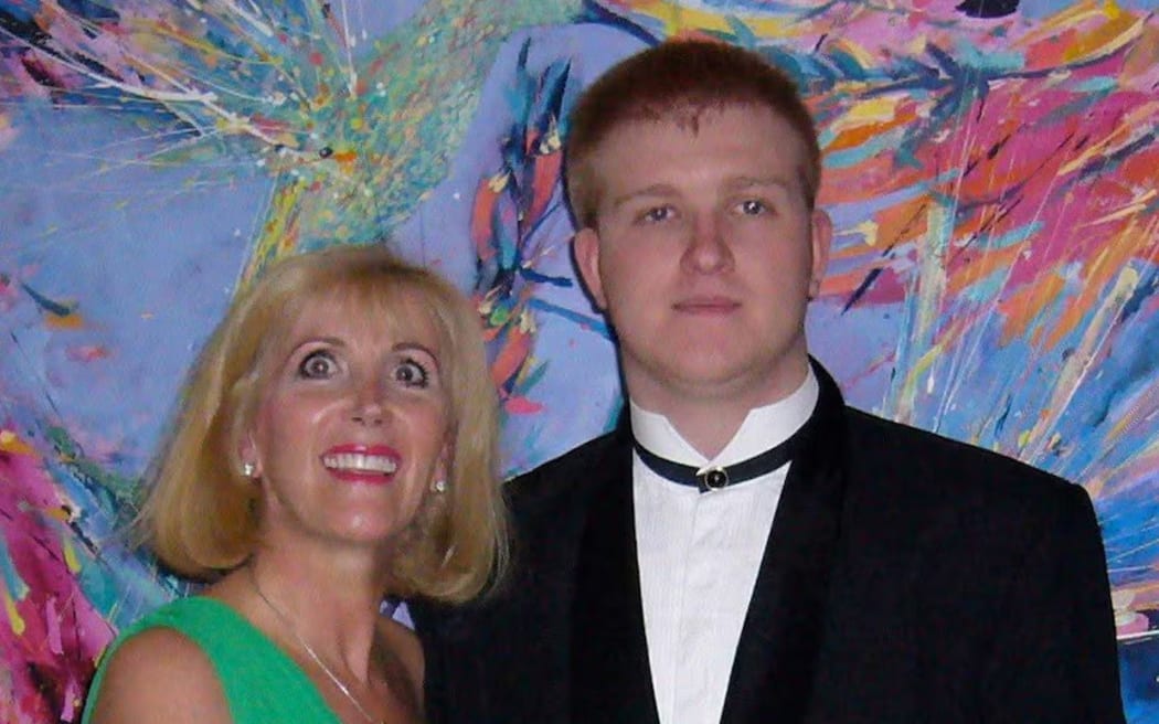 Shelley Sykes and son Rory who died in LA fires