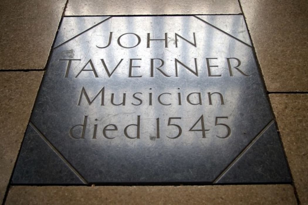 John Taverner's grave
