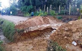 Landowners blockaded a main road in Hela  province, Papua New Guinea, 19 June 2018.
