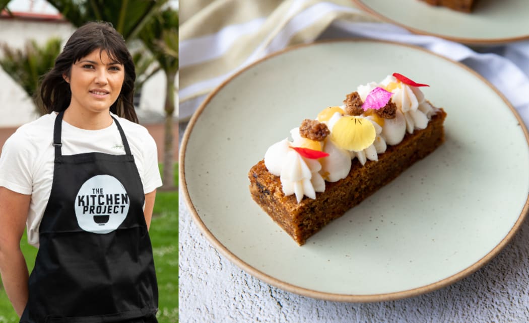 Bryone Vonk sells her pastries at the Grey Lynn farmers' market every Sunday.