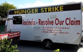 Peter and Anne Glasson are going on a hunger strike in protest over the way Southern Response has managed their earthquake claim.