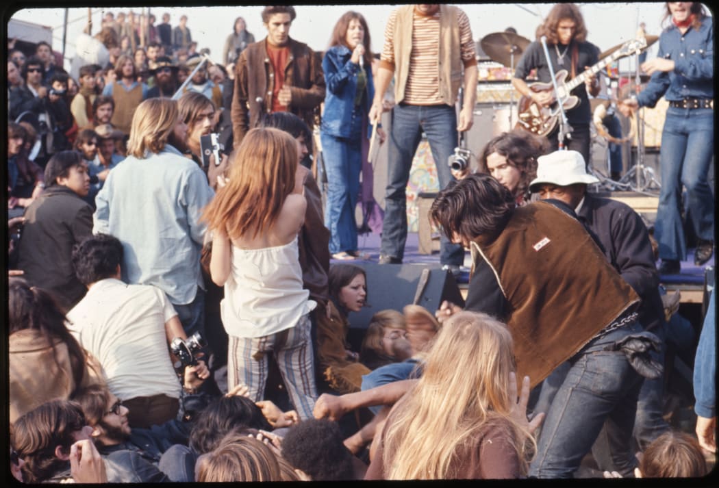 Rock's darkest day The Stones, Hells Angels and murder at Altamont RNZ