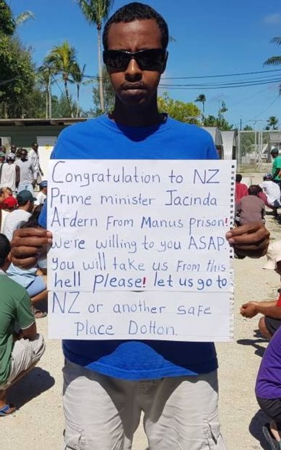 A Manus Island refugee